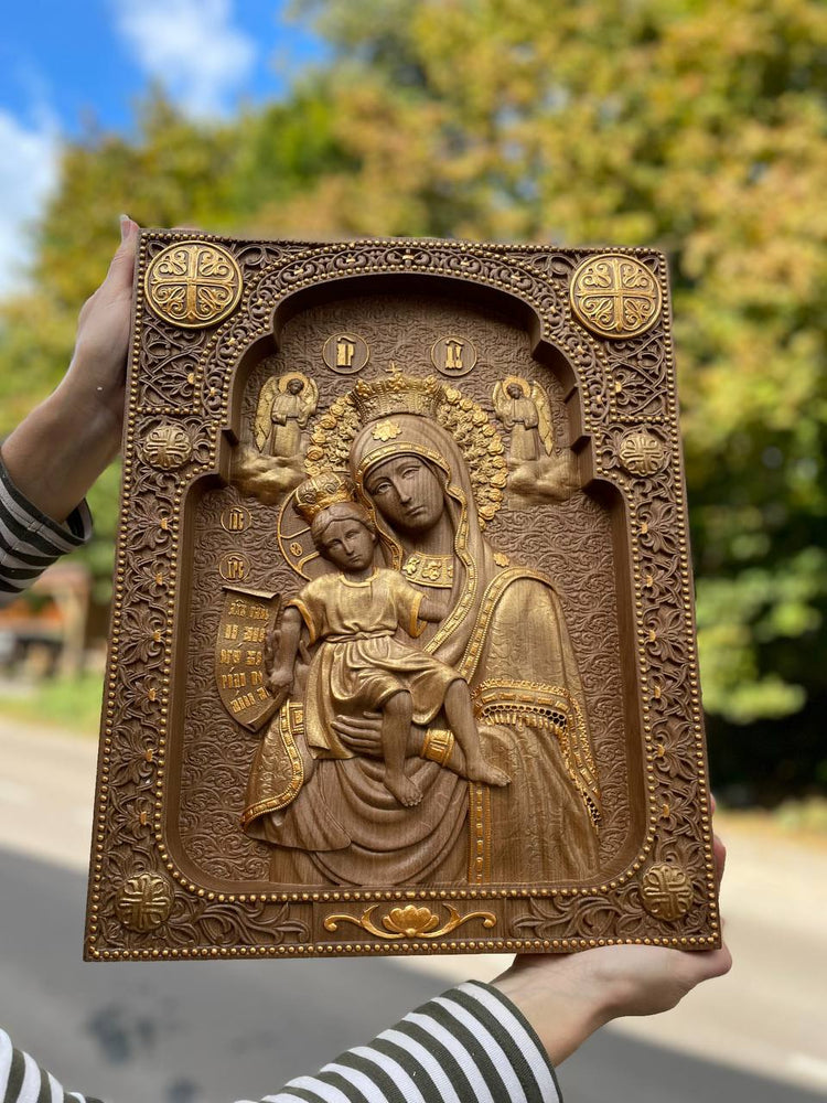 Modern Virgin Mary Art - Kozak Work Shop