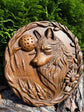Wolf head handmade gift - Kozak Work Shop