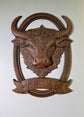 Texas Bull  Wall Art - Kozak Work Shop