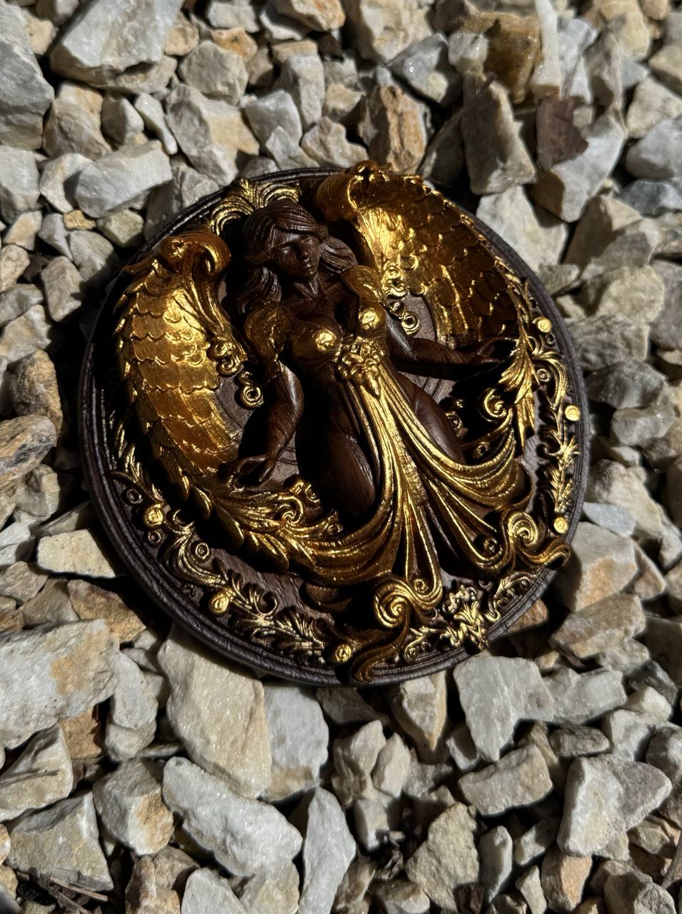 Goddess Nike Wooden Wall Art - Kozak Work Shop