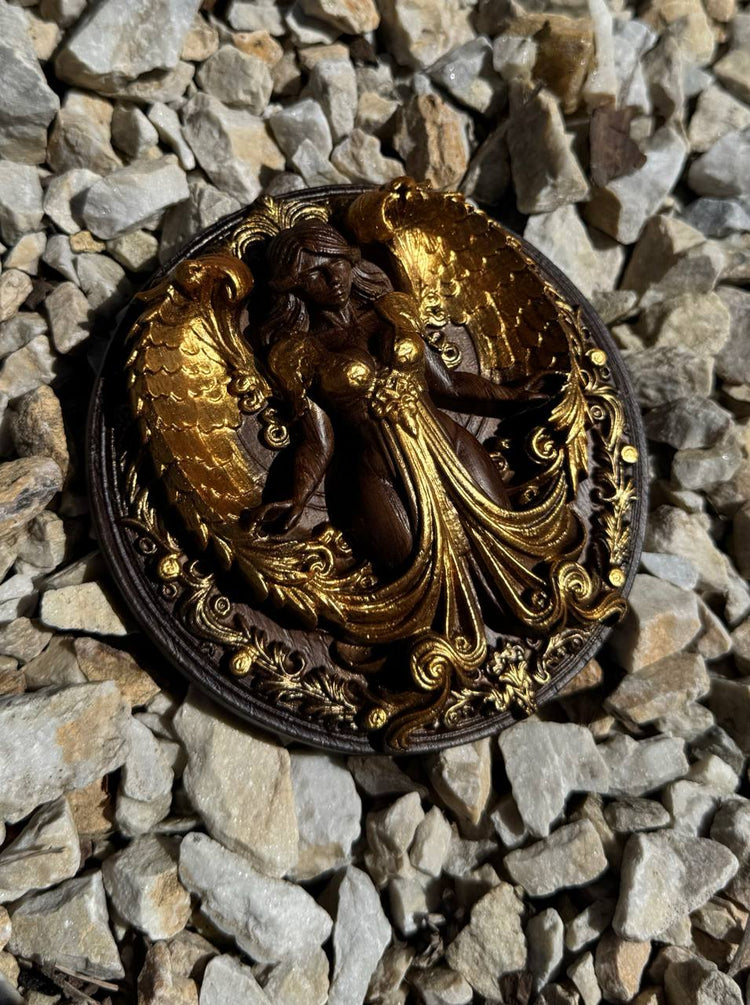 Goddess Nike Wooden Wall Art - Kozak Work Shop