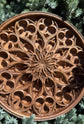 Floral Wood Carving Wall Art - Kozak Work Shop