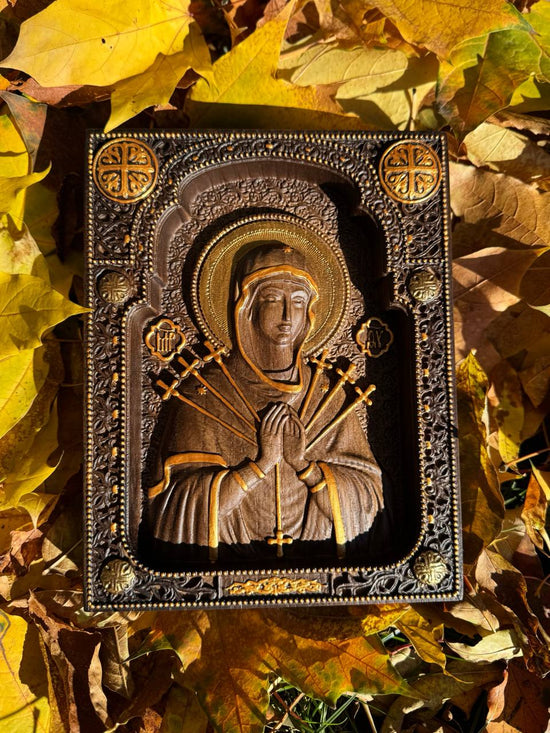 Virgin Mary of Seven Sorrows artwork