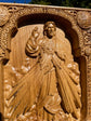 Divine Mercy Icon on Solid Oak