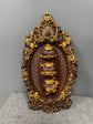 Three Sacred Hearts of the Holy Family Wall Hanging Wooden Art work
