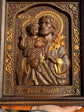 Saint Joseph  Wood Carved Religious Personalised icon Wall Hanging Art Work A Christmas  gift idea - Kozak Work Shop