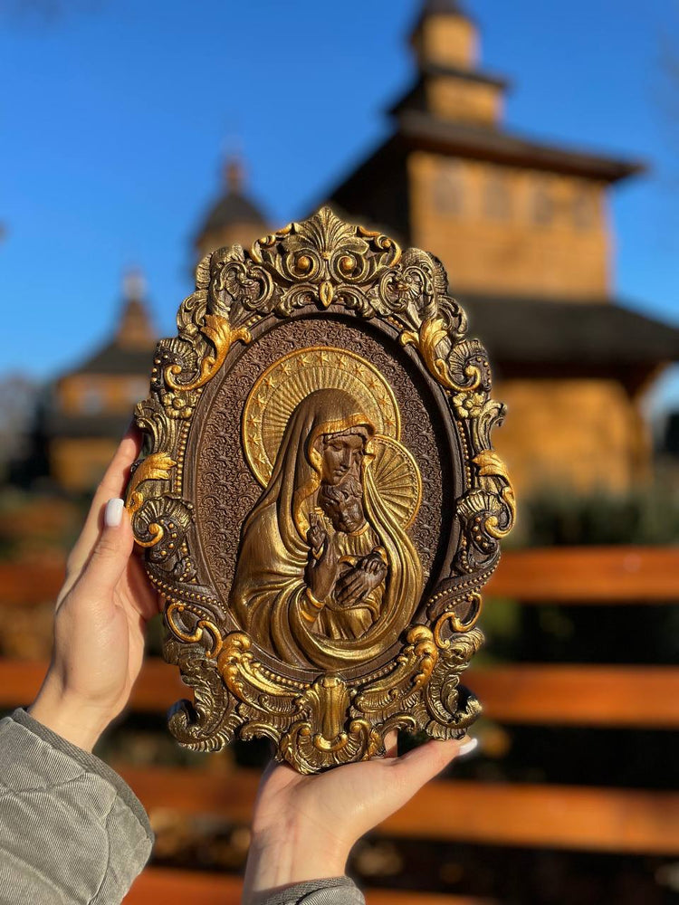 Mother Mary Orthodox Icon - Kozak Work Shop