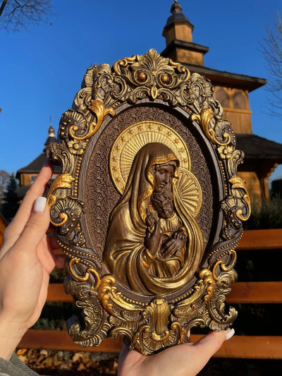 Mother Mary Orthodox Icon - Kozak Work Shop