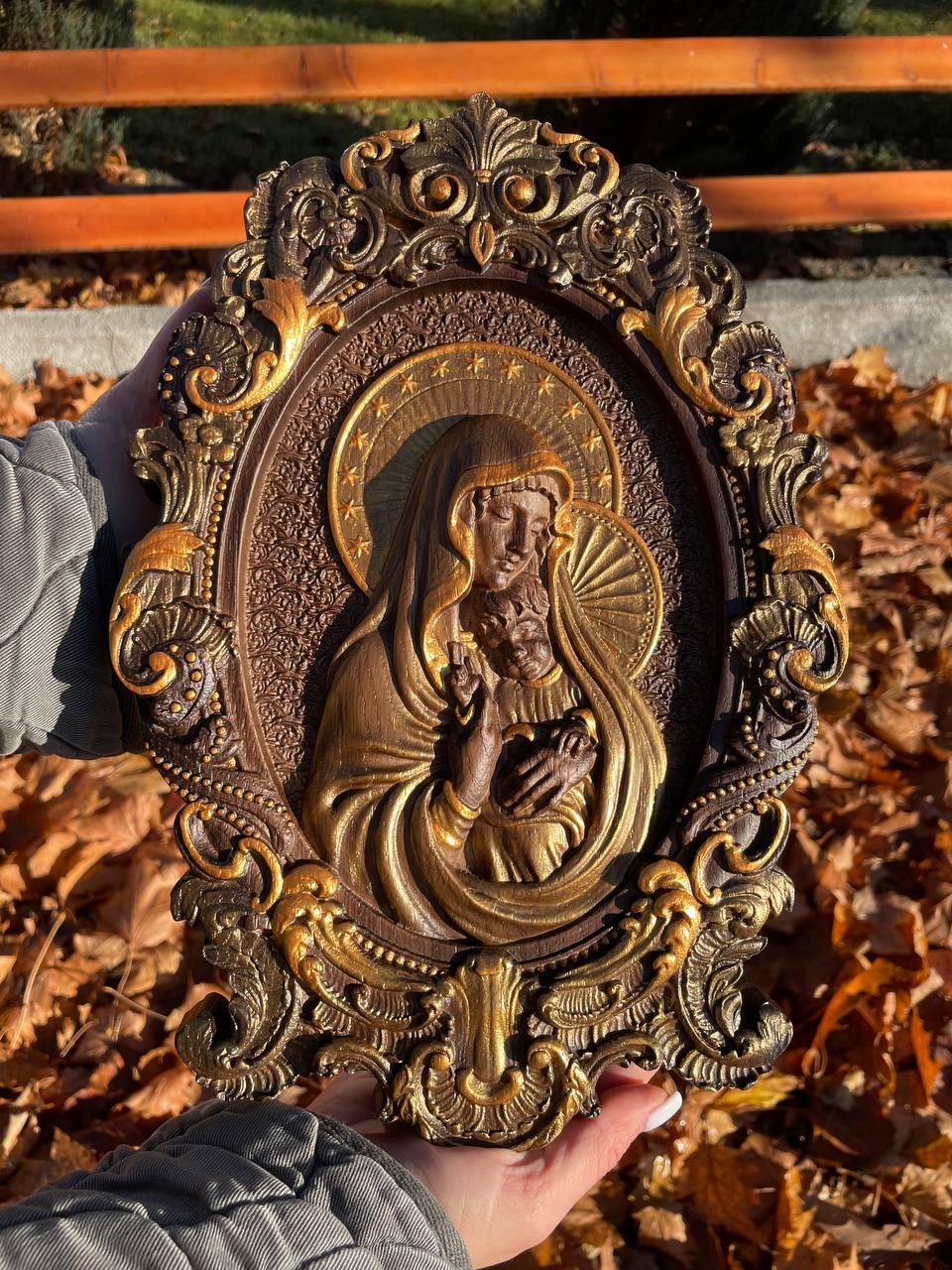 Mother Mary Orthodox Icon - Kozak Work Shop