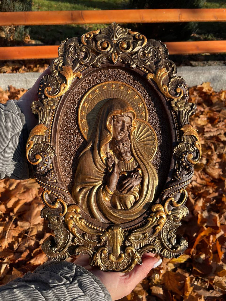 Mother Mary Orthodox Icon - Kozak Work Shop