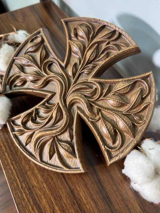 Cross Tree of Life handmade decor