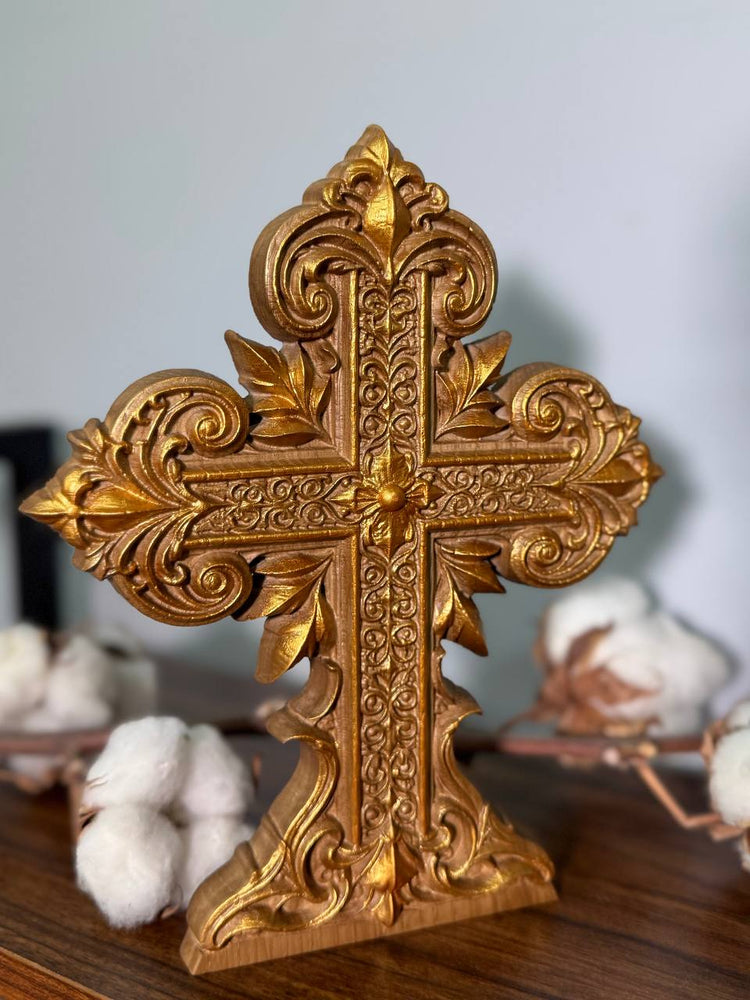 Wooden Tree of Life Cross - Kozak Work Shop