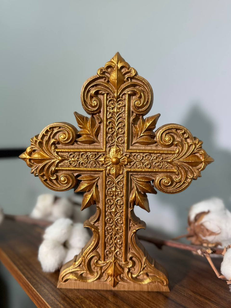 Wooden Tree of Life Cross - Kozak Work Shop