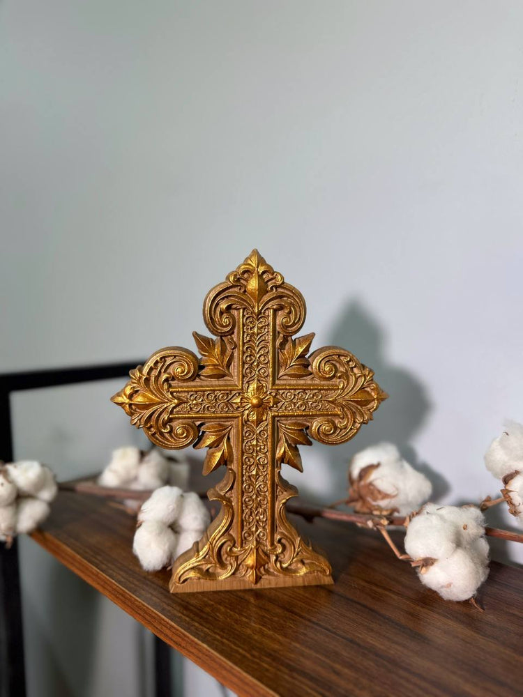 Wooden Tree of Life Cross - Kozak Work Shop