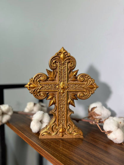 Wooden Tree of Life Cross - Kozak Work Shop