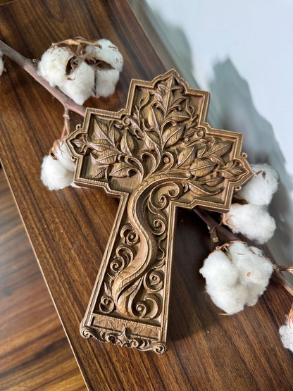 Tree of Life Cross - Kozak Work Shop