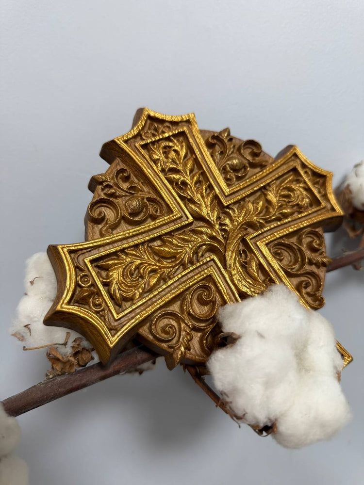 Tree of Life wooden cross - Kozak Work Shop