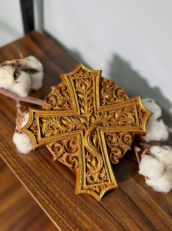 Tree of Life wooden cross