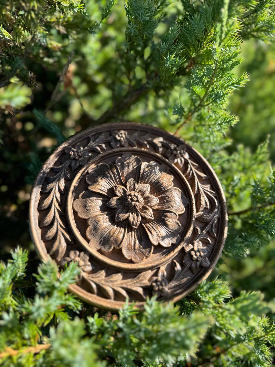 Flower Wooden Ornament - Kozak Work Shop