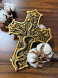 Tree of Life Cross Catholic Art - Kozak Work Shop
