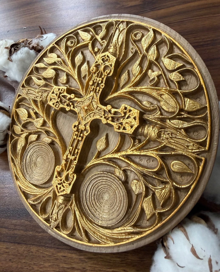 Tree of Life Faith Cross - Kozak Work Shop