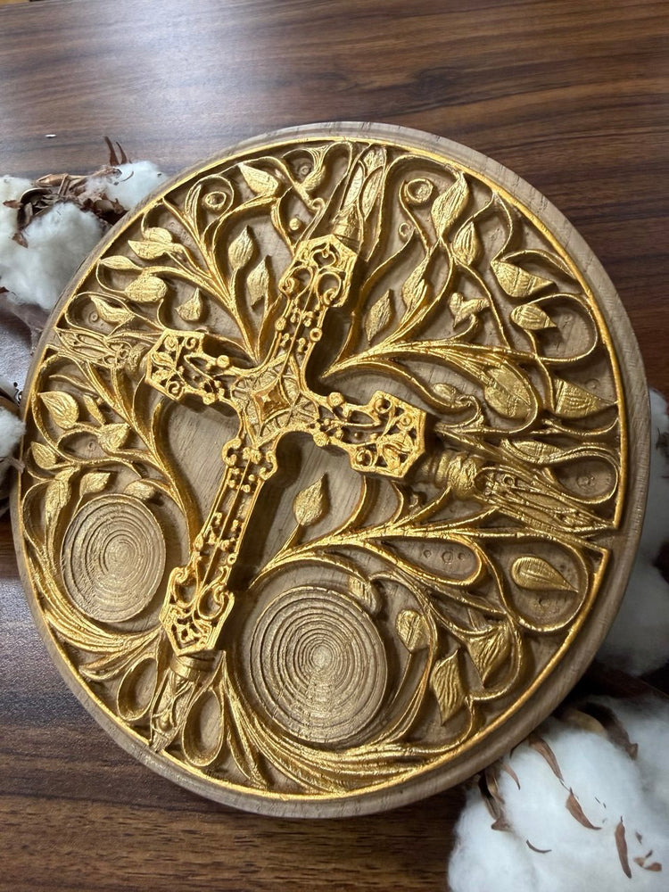 Tree of Life Faith Cross - Kozak Work Shop
