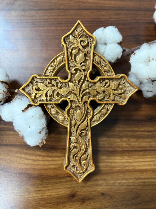 Tree of Life  Handmade Cross