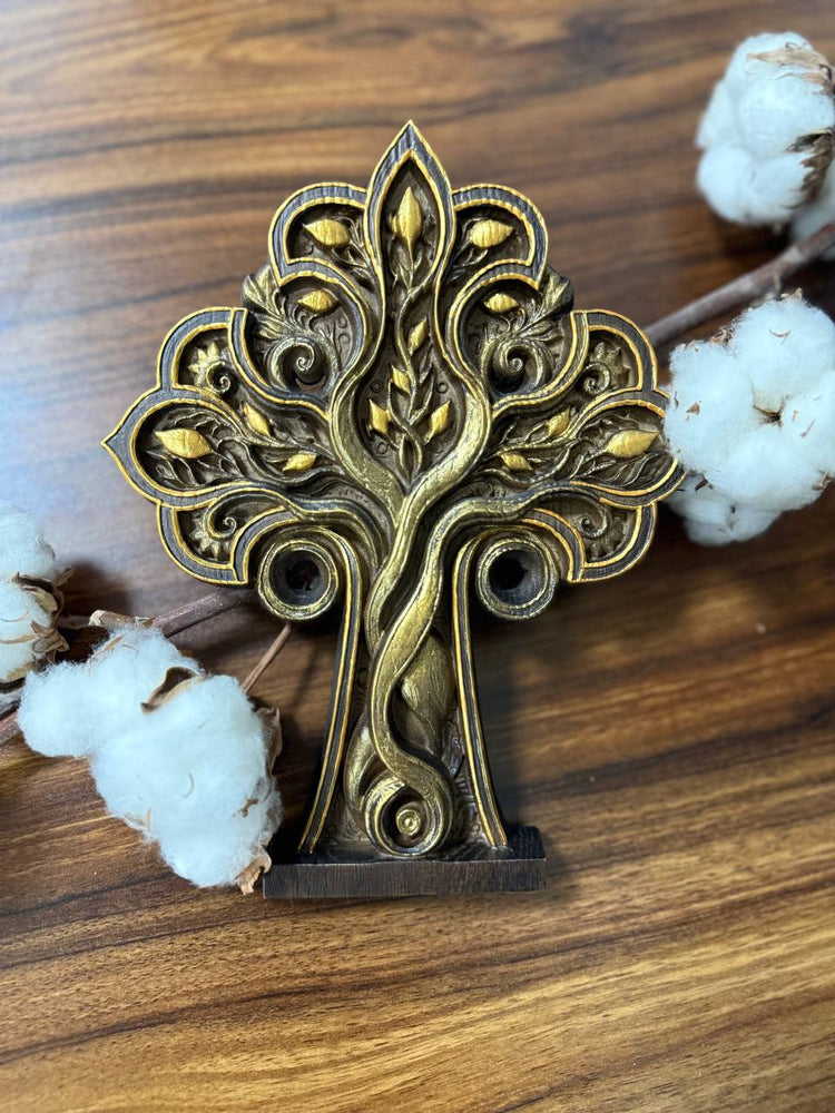 Wooden Cross Tree of Life - Kozak Work Shop