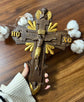 Wall Wooden Carved Jesus Crucifix