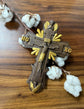 Wall Wooden Carved Jesus Crucifix