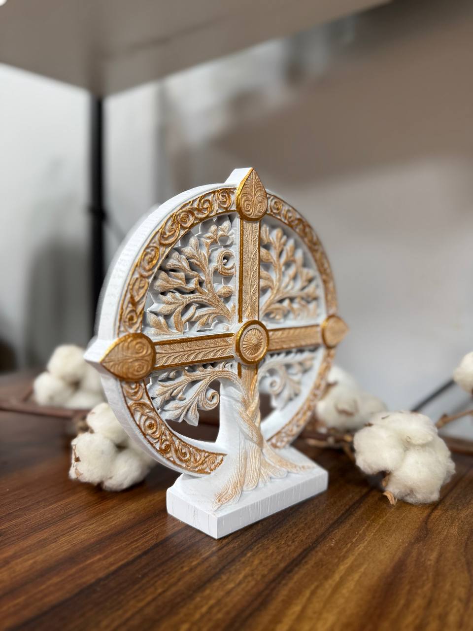 Personalized Tree of Life Cross - Kozak Work Shop