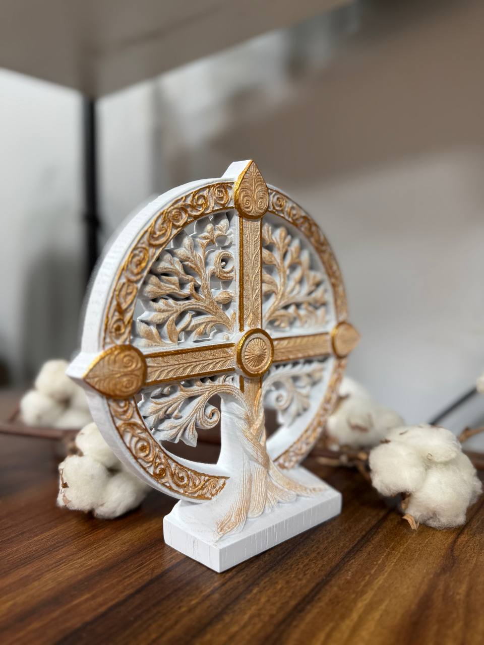 Personalized Tree of Life Cross - Kozak Work Shop