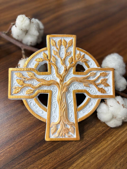 Faith Cross Tree of Life - Kozak Work Shop
