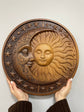 Moon and Sun Wooden Wall Art - Kozak Work Shop