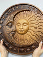 Moon and Sun Wooden Wall Art - Kozak Work Shop