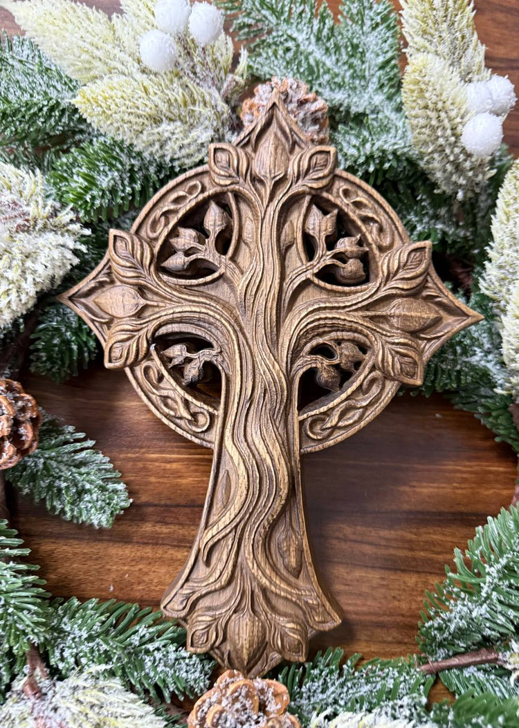 Unique Tree of Life  Cross - Kozak Work Shop