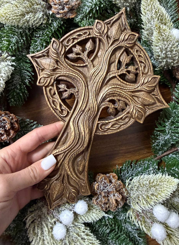 Unique Tree of Life  Cross - Kozak Work Shop