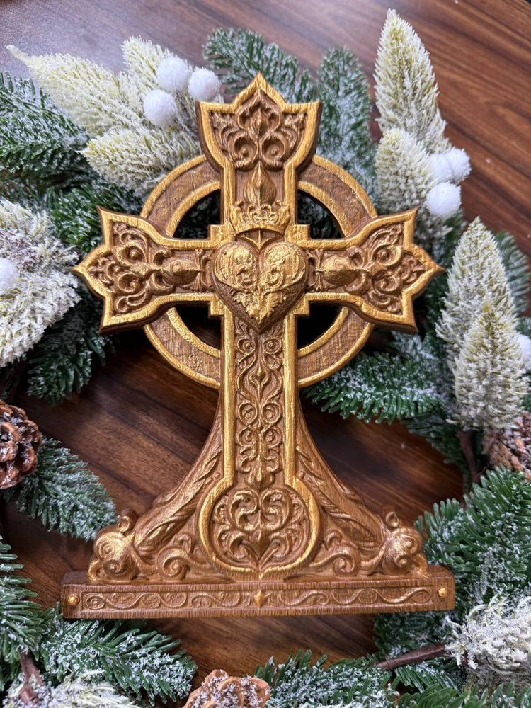 Cross with Tree of Life Wall Decor - Kozak Work Shop