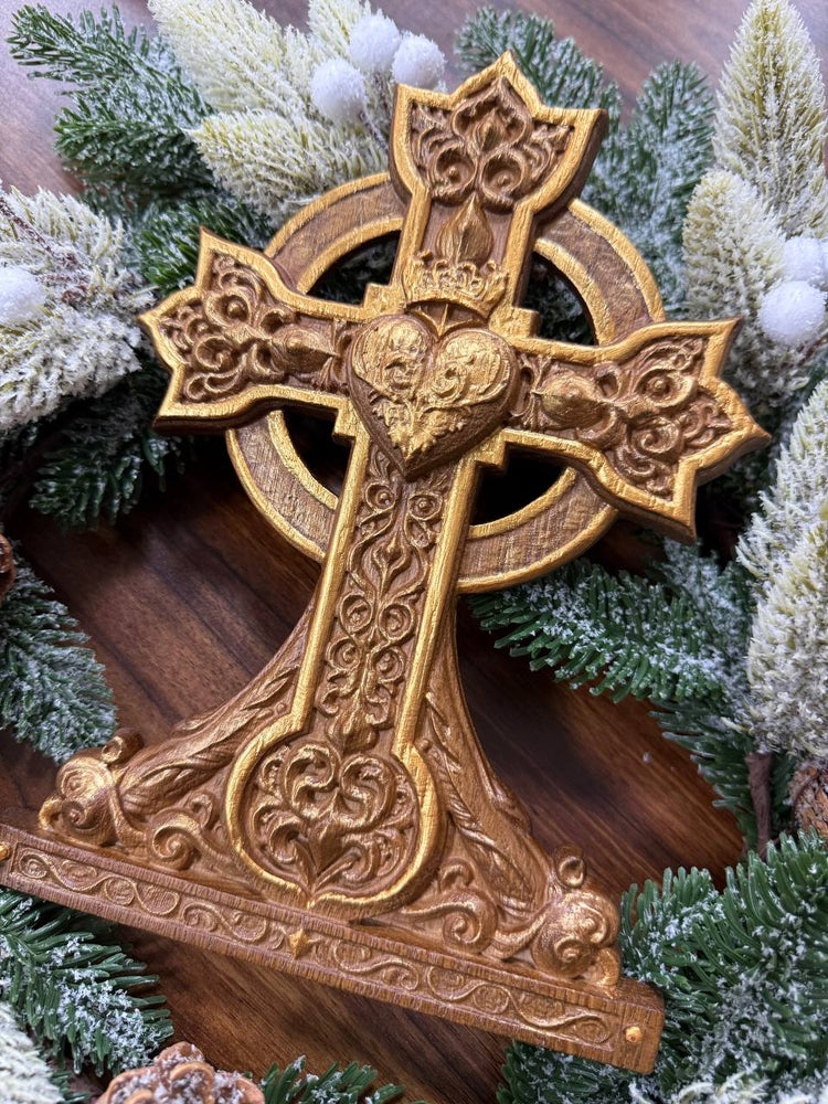 Cross with Tree of Life Wall Decor - Kozak Work Shop