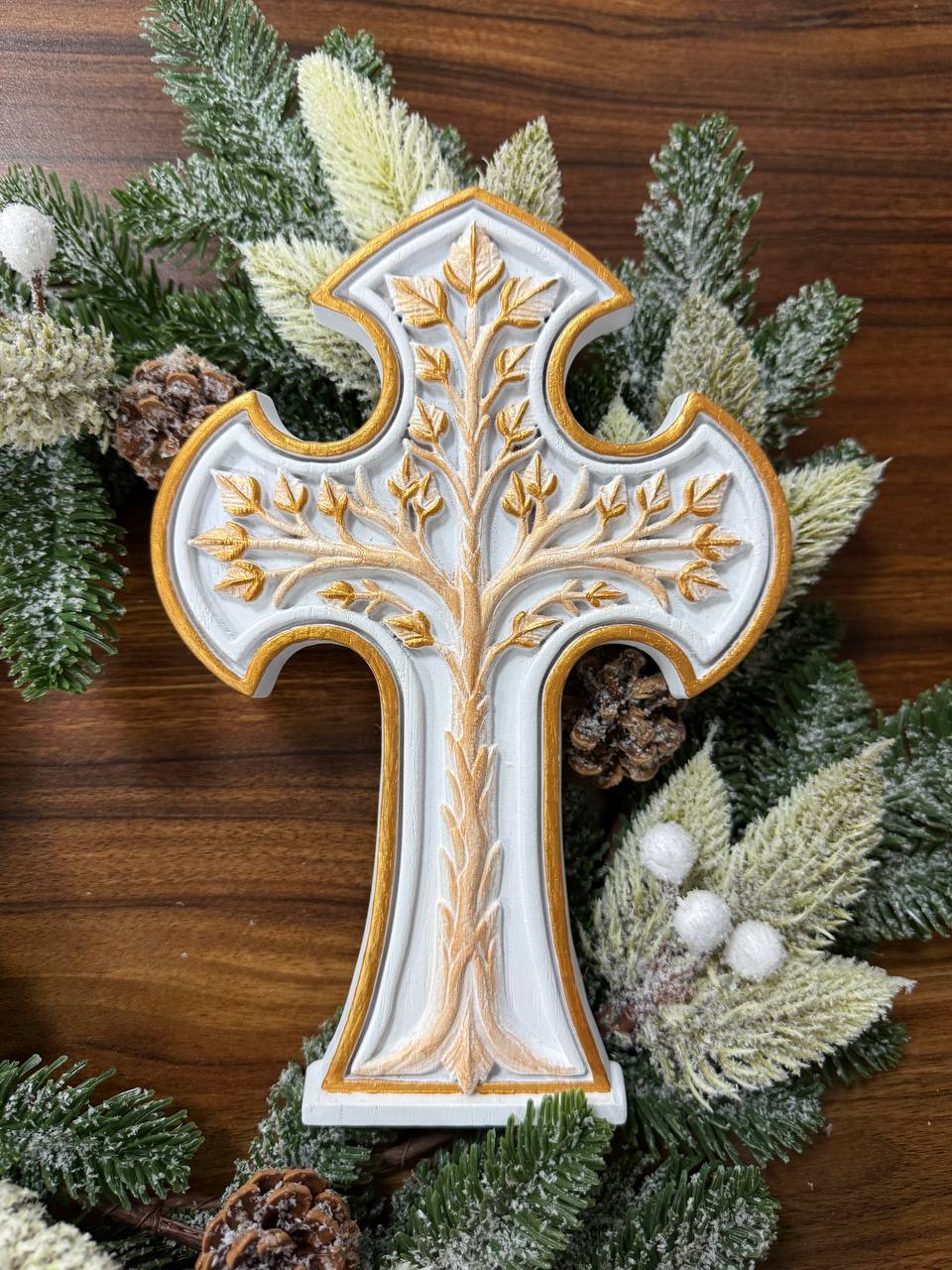 Spiritual Tree of Life Cross - Kozak Work Shop