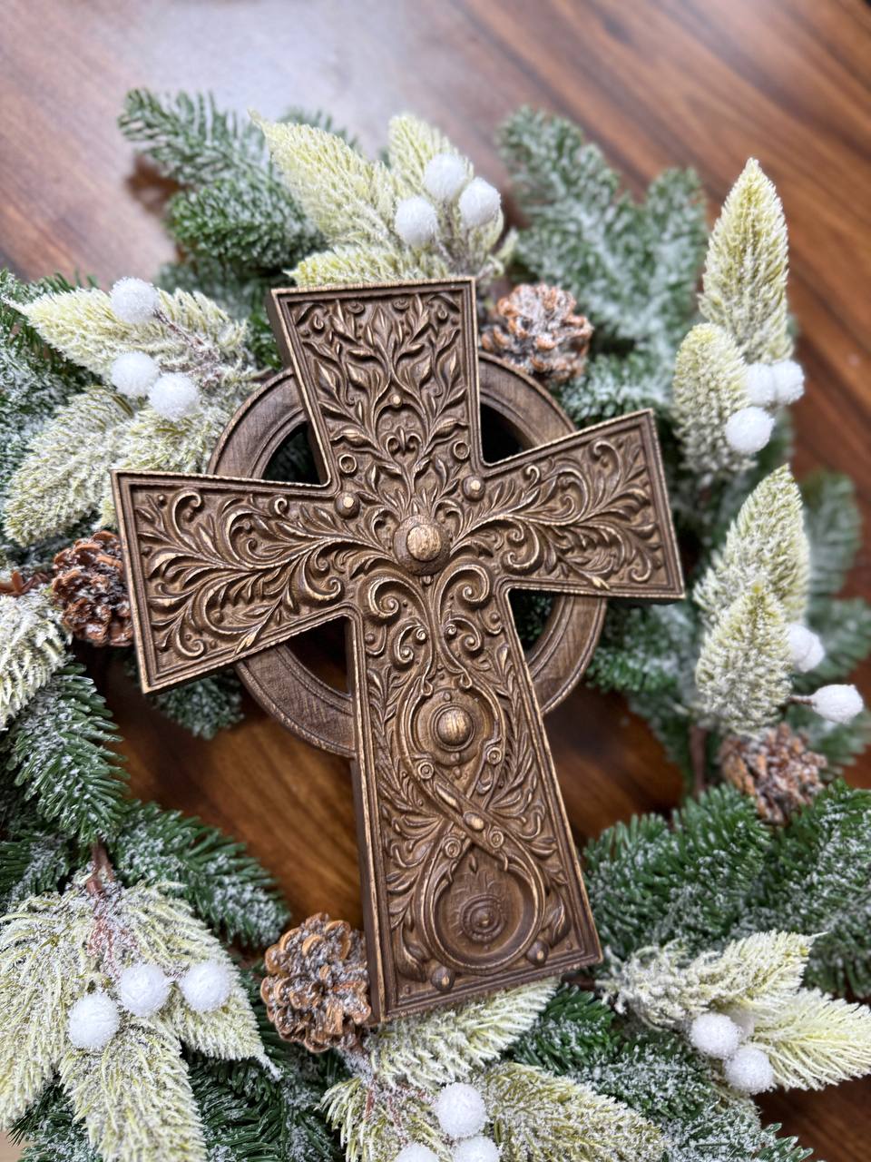 Elegant Tree of Life Cross - Kozak Work Shop