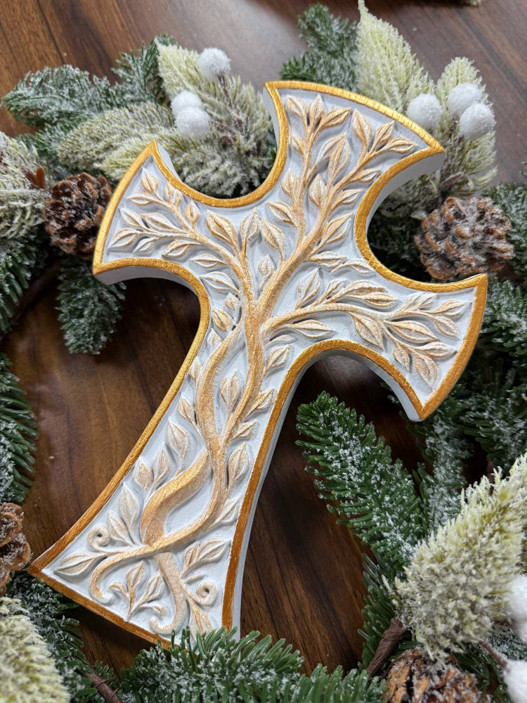 Handcrafted Tree of Life Cross - Kozak Work Shop