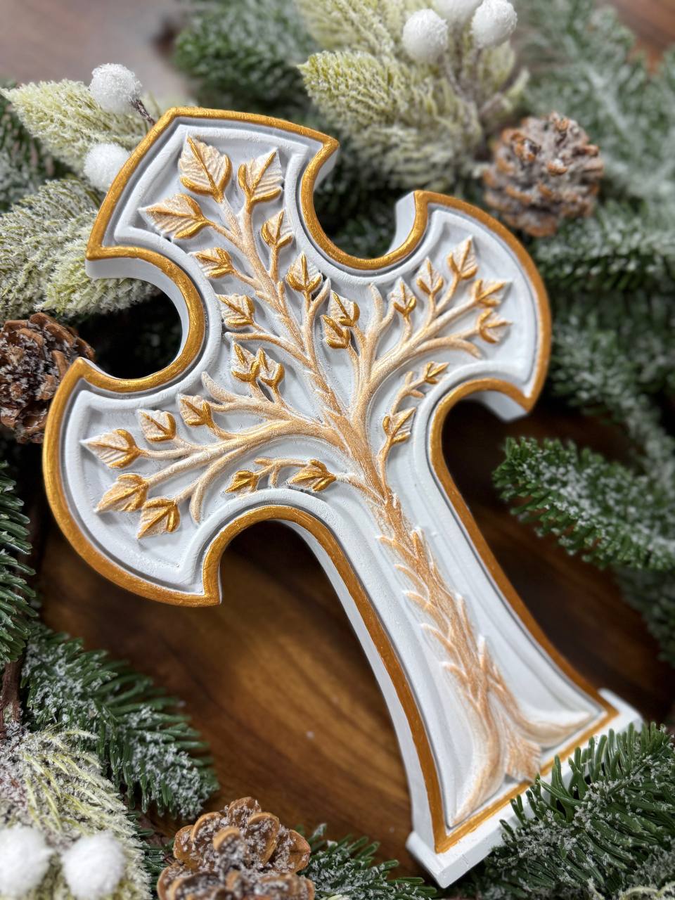 Spiritual Tree of Life Cross - Kozak Work Shop