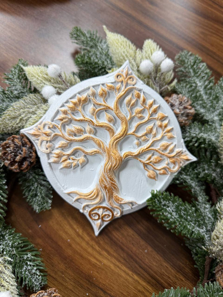 Tree of Life Carved  Cross - Kozak Work Shop