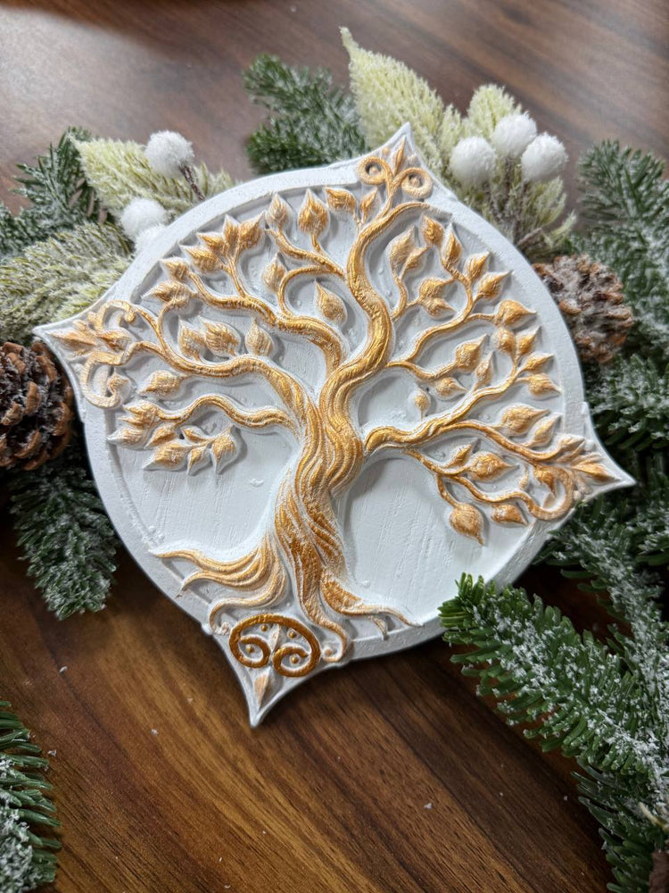 Tree of Life Carved  Cross - Kozak Work Shop
