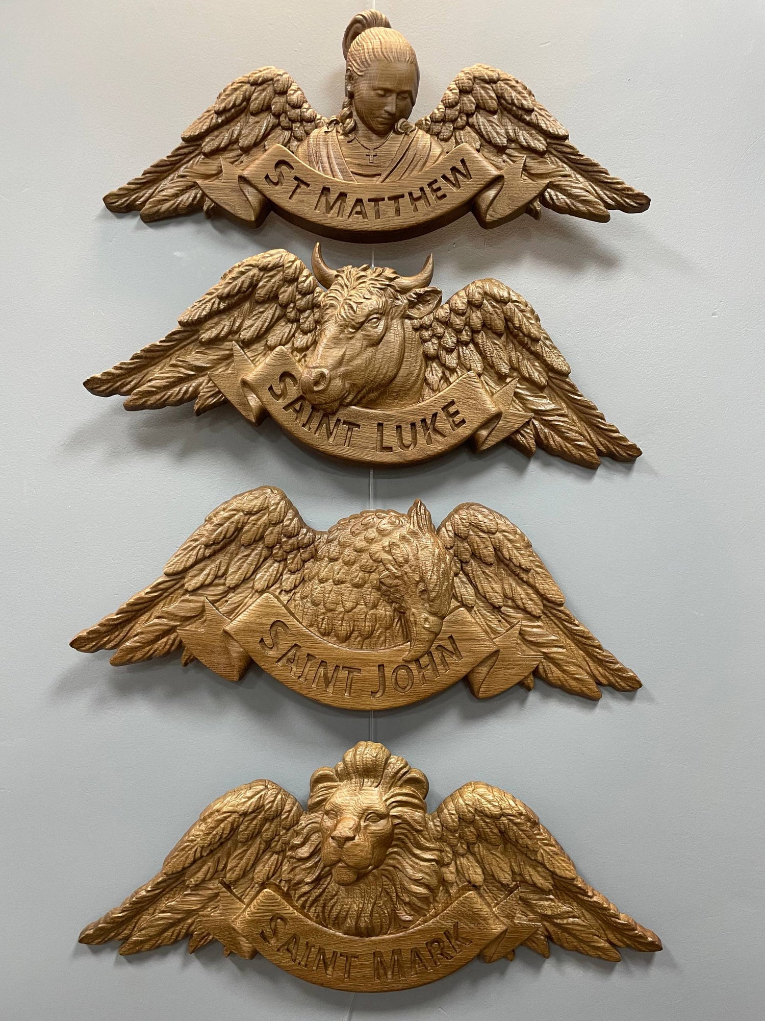 4 Evangelists Symbols - Kozak Work Shop