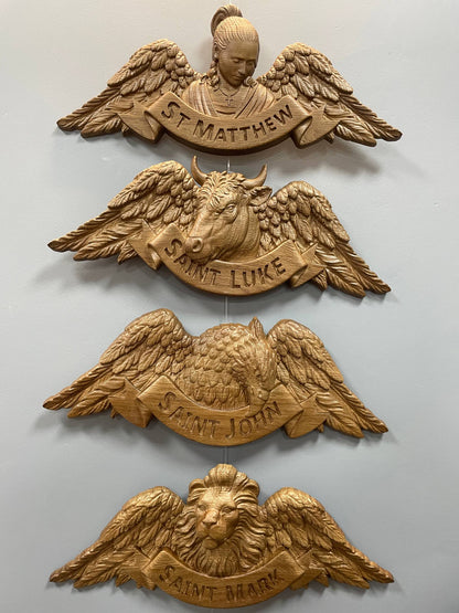 4 Evangelists Symbols - Kozak Work Shop