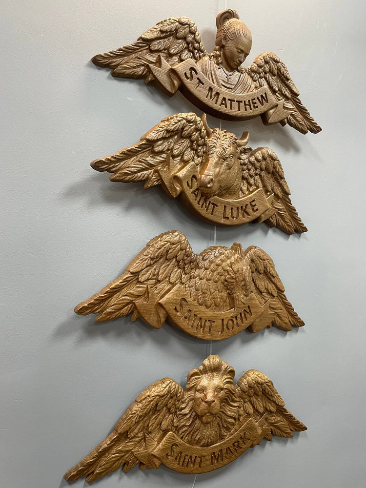 4 Evangelists Symbols - Kozak Work Shop