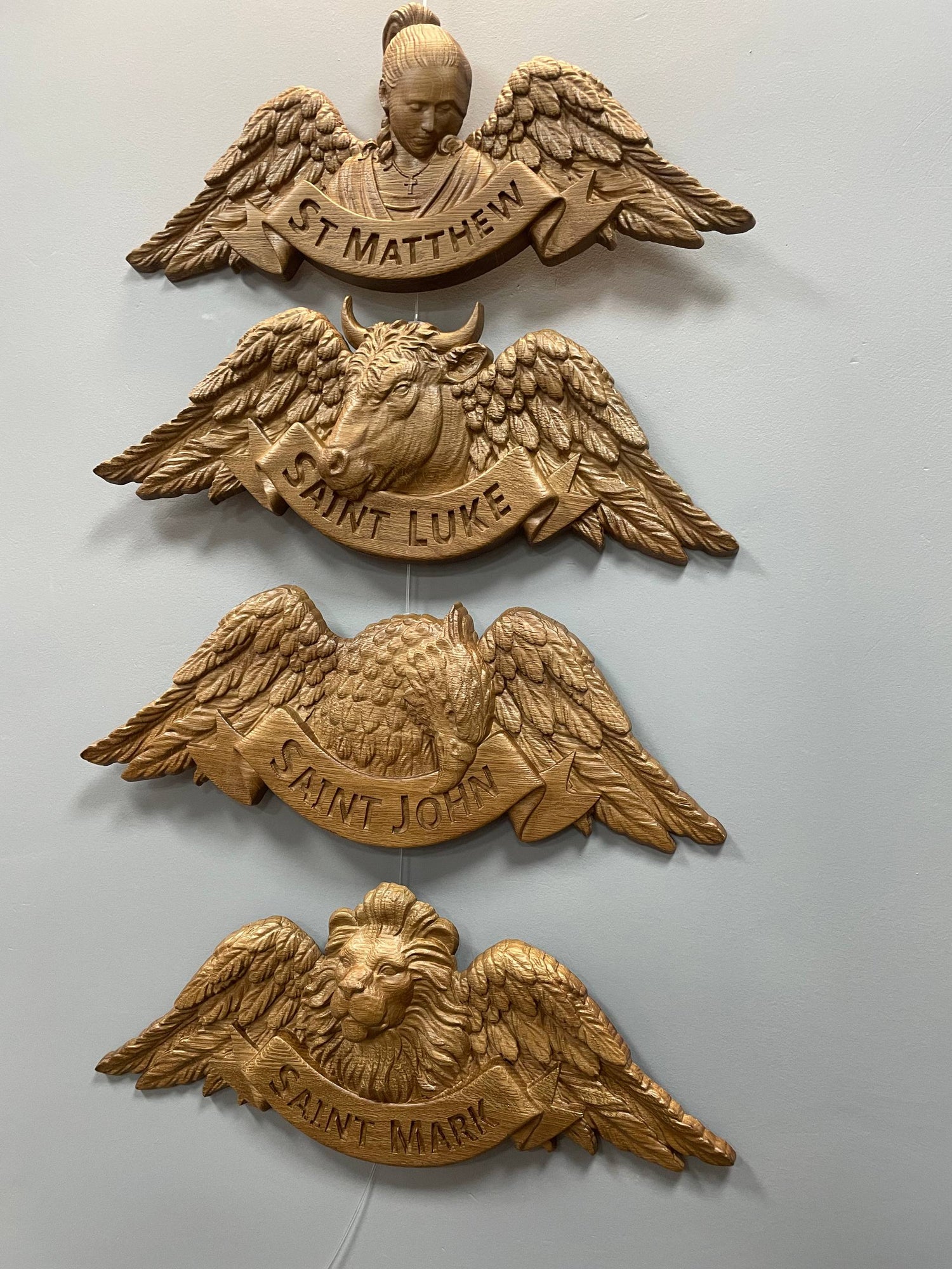 4 Evangelists Symbols - Kozak Work Shop