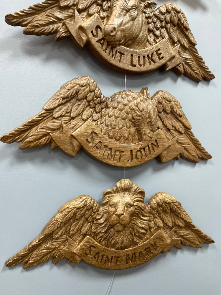 4 Evangelists Symbols - Kozak Work Shop